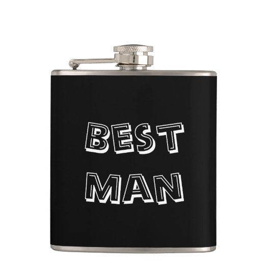 Trauzeuge | Hochzeit Flachmann (Vorderseite)