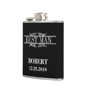 Trauzeuge Hochzeit Flachmann (Links)