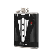 Trauzeuge Hochzeit Personalisiert Flachmann (Links)