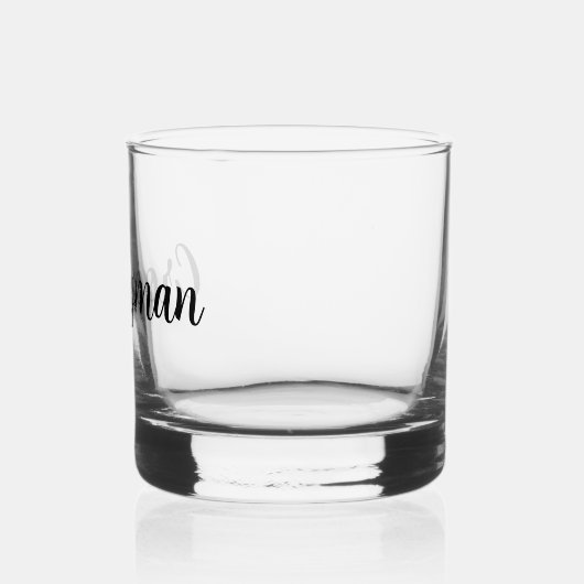 Trauzeuge Hochzeit Whiskyglas (Links)