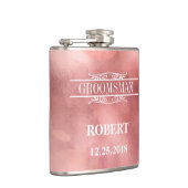 Trauzeuge Hochzeitsflasche Flachmann (Rechts)