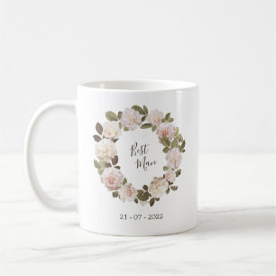 Trauzeuge Hochzeitstasse mit Vintage französischen Kaffeetasse