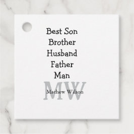 Trauzeuge in Ehemann Papa zitiert Namen hinzufügen Geschenkanhänger