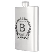 Trauzeuge-Initialen Flachmann (Links)