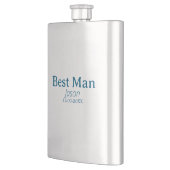 Trauzeuge Junggeselinnen-Abschied hinzufügen Namen Flachmann (Links)