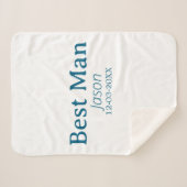 Trauzeuge Junggeselinnen-Abschied hinzufügen Namen Sherpadecke (Vorderseite (Horizontal))