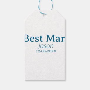 Trauzeuge Junggesellinnenabschied Name modern einf Geschenkanhänger