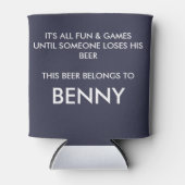 Trauzeuge kann dieses Bier kälter machen Dosenkühler (Vorderseite)