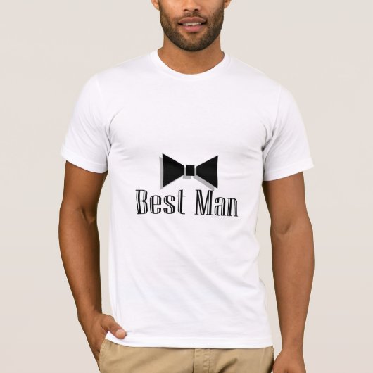 Trauzeuge (Krawatte 2: bow) T-Shirt (Vorderseite)