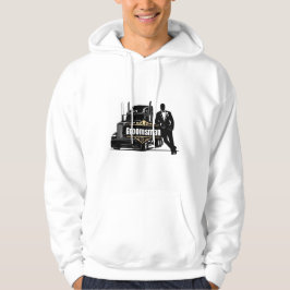 Trauzeuge-Lkw-Fahrer Hoodie