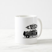 Trauzeuge-Lkw-Fahrer Kaffeetasse (VorderseiteRechts)