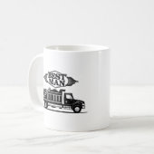 Trauzeuge-Lkw-Fahrer Kaffeetasse (Vorderseite Links)