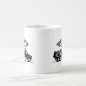 Trauzeuge-Lkw-Fahrer Kaffeetasse (Mittel)