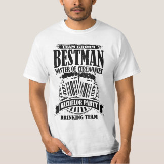 Trauzeuge Master of Ceremonies Groom Bachelor Part T-Shirt