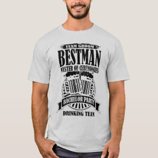 Trauzeuge Master of Ceremonies Groom Bachelor Part T-Shirt