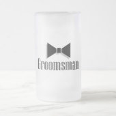 Trauzeuge Mattglas Bierglas (Mittel)