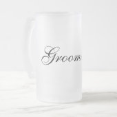 Trauzeuge mattiert Tasse (Vorderseite Links)