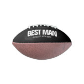 Trauzeuge Mini Fußball Hochzeitsgeschenk für Trauz Football (Gedreht 90)