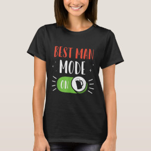 Trauzeuge-Modus im Party-Bachelor-Team T-Shirt