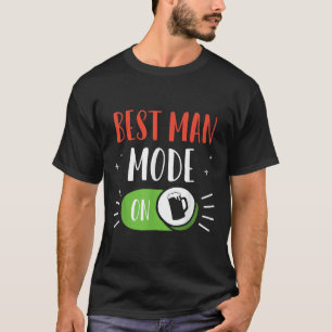 Trauzeuge-Modus im Party-Bachelor-Team T-Shirt