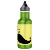 Trauzeuge Mustache Wasserflasche (Rechts)