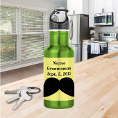 Trauzeuge Mustache Wasserflasche