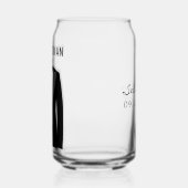 Trauzeuge Name Black Tuxedo Hochzeitdatum Dosenglas (Links)