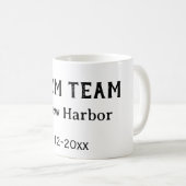 Trauzeuge Name Datum Junggesellenabschied Kaffeetasse (VorderseiteRechts)