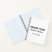 Trauzeuge Name Datum Junggesellenabschied Notizblock (Innenseite)