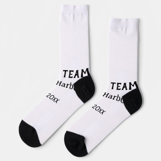 Trauzeuge Name Datum Junggesellenabschied Socken (Linkes Detail)
