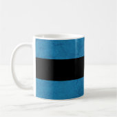 TRAUZEUGE Name-Kobalt-Blaugrunge-Damast Kaffeetasse (Links)