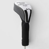 Trauzeuge-oder Golf Headcover (angewinkelt)