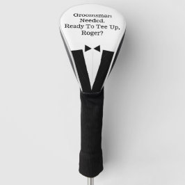 Trauzeuge-oder Golf Headcover