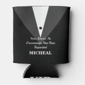 Trauzeuge oder Trauzeuge Einladung kann kühler sei Dosenkühler (Vorderseite)