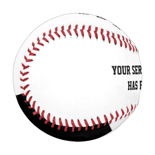 Trauzeuge oder Trauzeuge laden Baseball ein (Vorderseite Links)