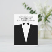 Trauzeuge oder Trauzeuge Postkarte Einladung (Stehend Vorderseite)