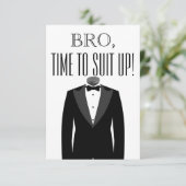 Trauzeuge oder Trauzeuge Vorschlag Einladung (Stehend Vorderseite)