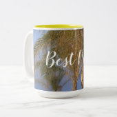 Trauzeuge Palm Trees Hochzeiten Tasse (Vorderseite Links)