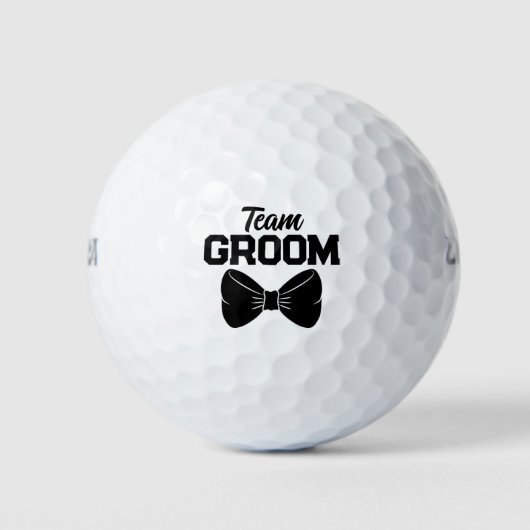 Trauzeuge Party Groom Bow Krawatte Bridge Team Tra Golfball (Vorderseite)