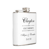 Trauzeuge Personalisiert Flachmann (Rechts)