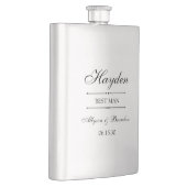 Trauzeuge Personalisiert Flachmann (Rechts)