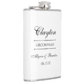 Trauzeuge Personalisiert Flachmann (Rechts)