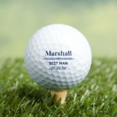Trauzeuge Personalisiert Golfball (Insitu T-Shirt)