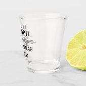 Trauzeuge Personalisiert Schnapsglas (Rechts)