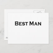 Trauzeuge Postkarte (Vorne/Hinten)