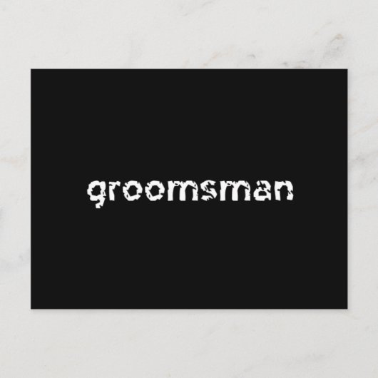 Trauzeuge Postkarte (Vorderseite)