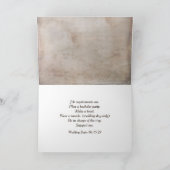 Trauzeuge Request Woll Ad Karte (Innenseite)