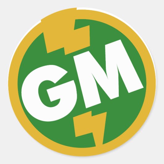 Trauzeuge Runder Aufkleber (Vorderseite)