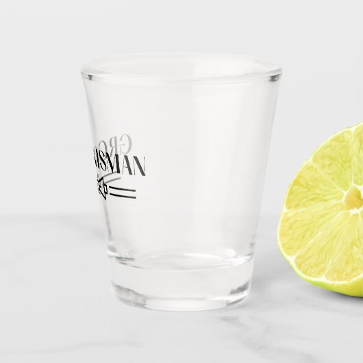 Trauzeuge Schnapsglas (Rechts)