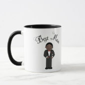 Trauzeuge-(schwarze) Hochzeit Tasse (Links)